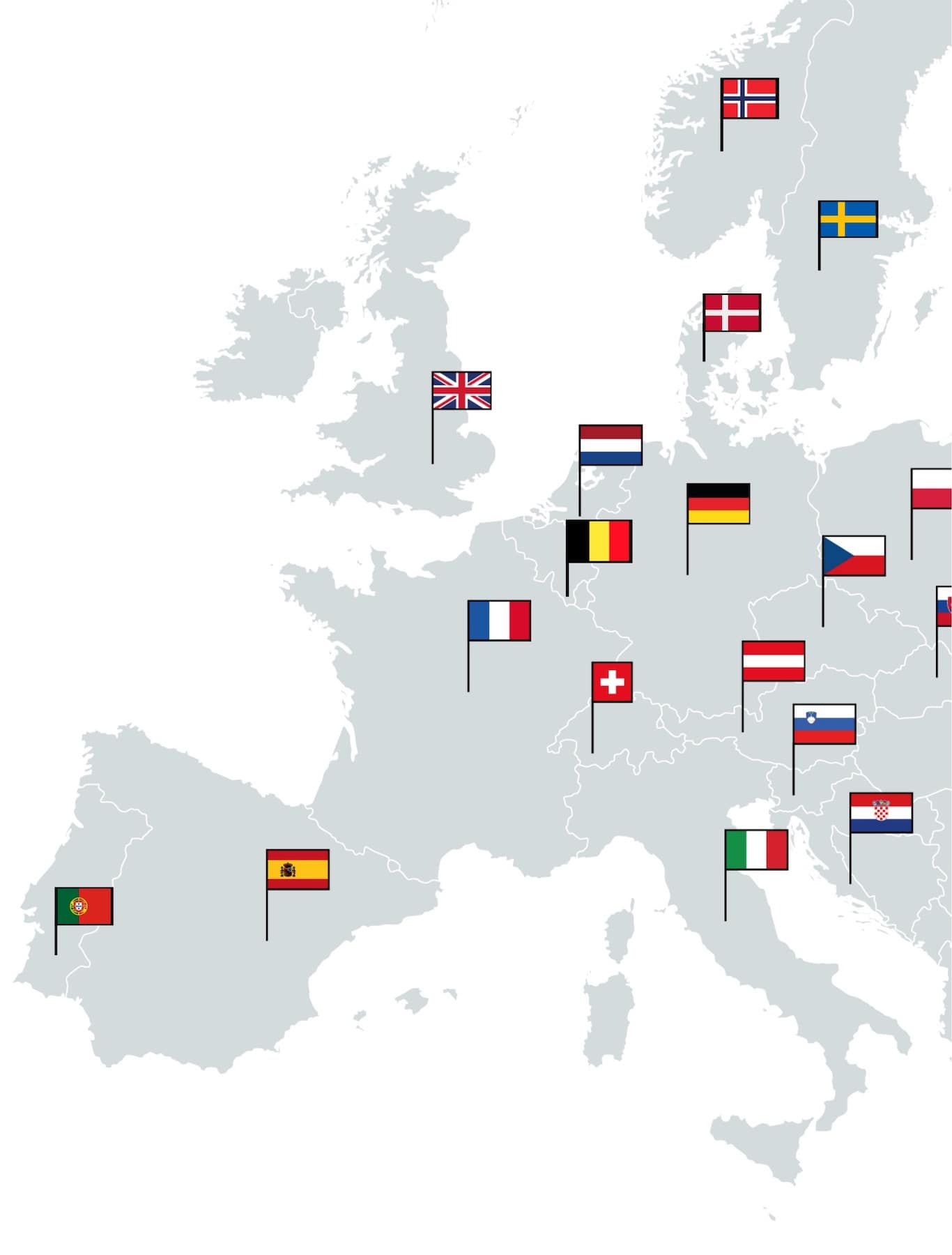 NK Expand: mapa Evropy