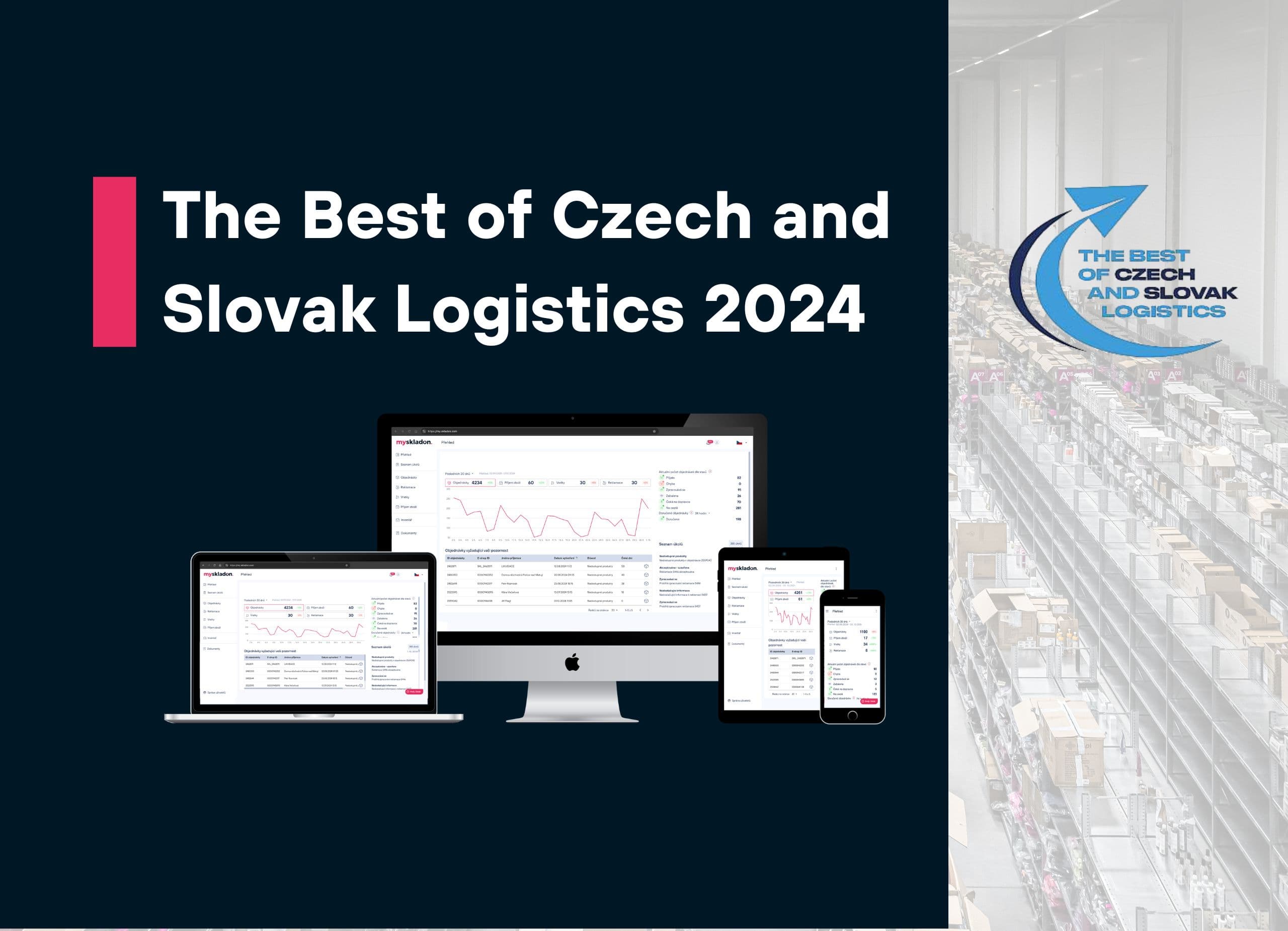 Skladon získal ocenění v soutěži The Best of Czech and Slovak Logistics