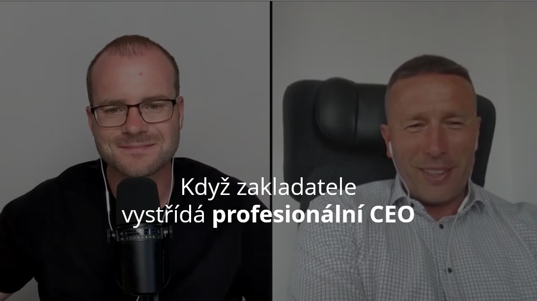 Když zakladatele vystřídá profesionální CEO